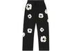 Denim Tears Cotton Wreath Baggy Sweatpants Black -1