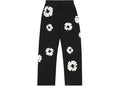 Denim Tears Cotton Wreath Baggy Sweatpants Black -1