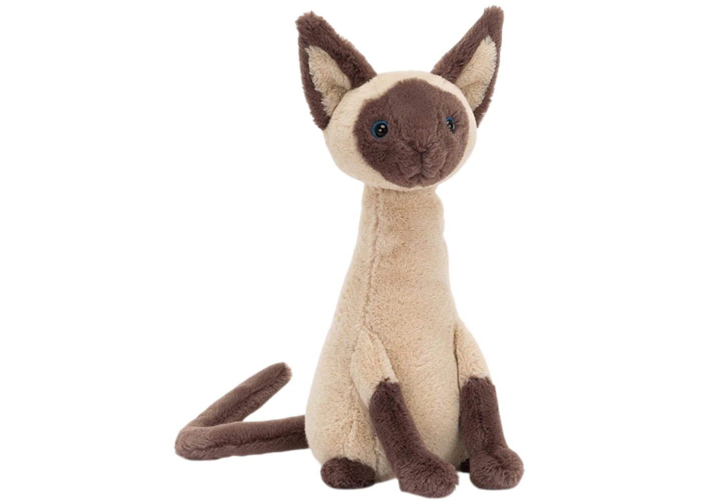 Plush Iris Siamese Cat -1
