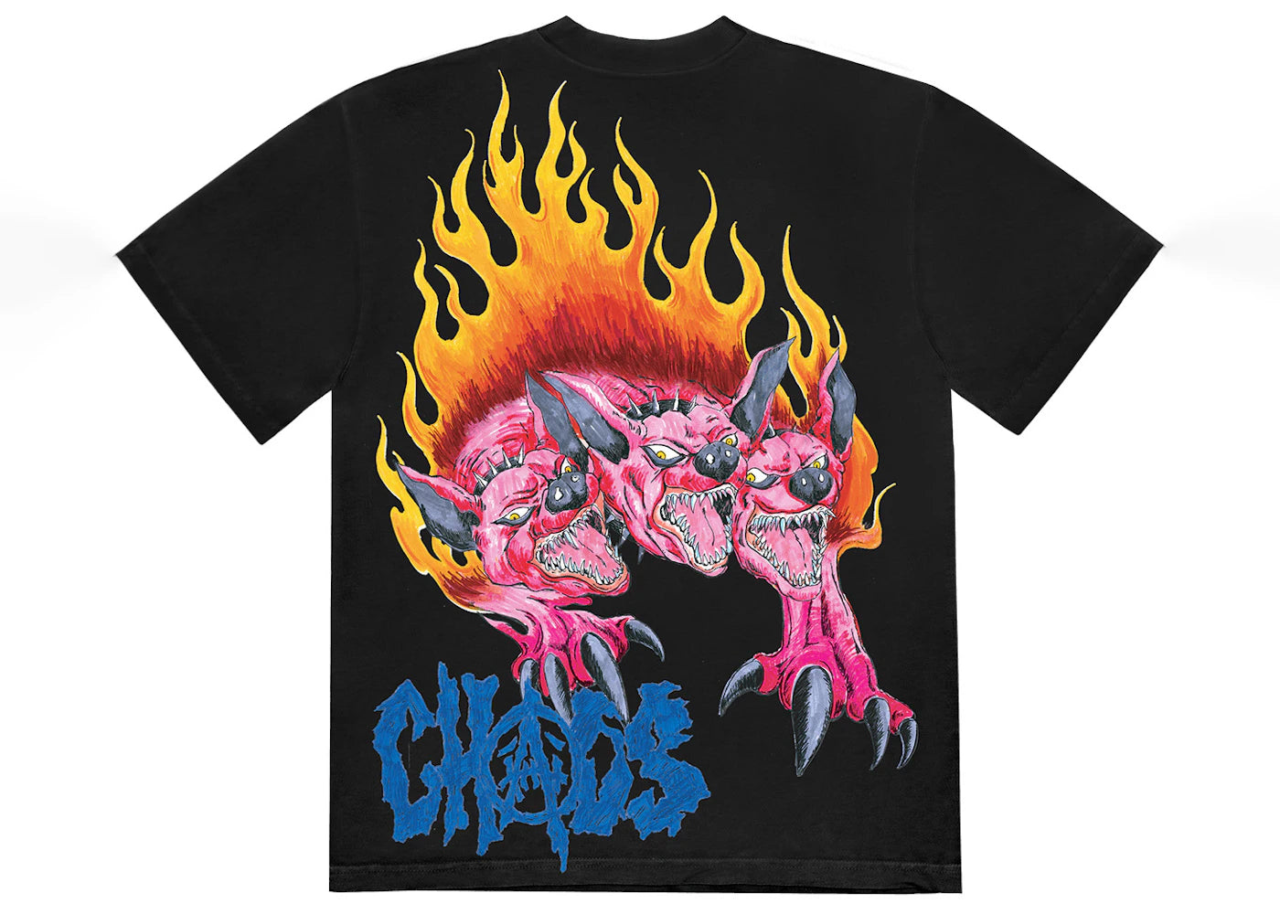 Travis Scott Utopia x St Michael 1B Tee Black -1