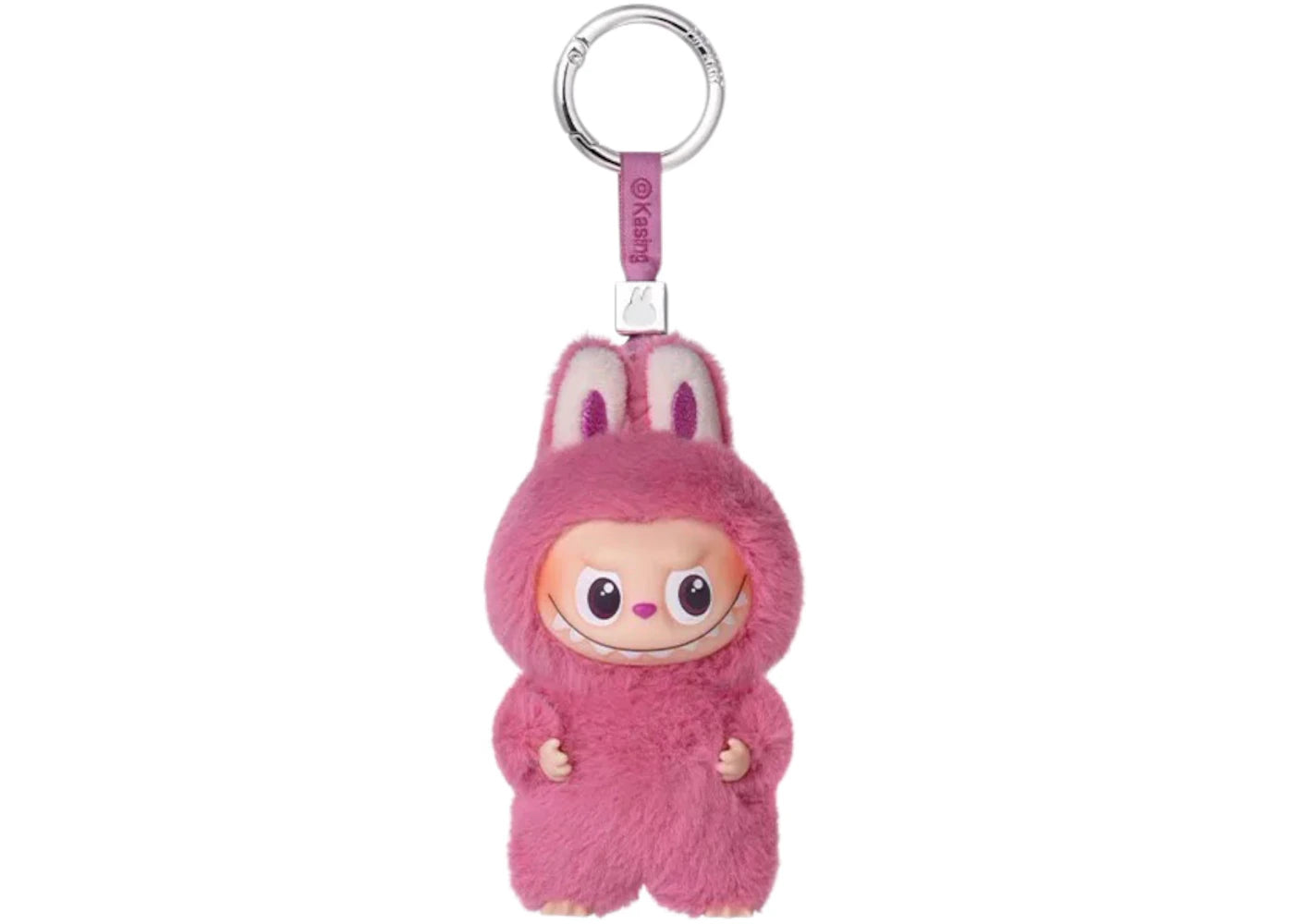 Pop Mart Labubu The Monsters Pin for Love Series "Q" Vinyl Plush Pendant -1