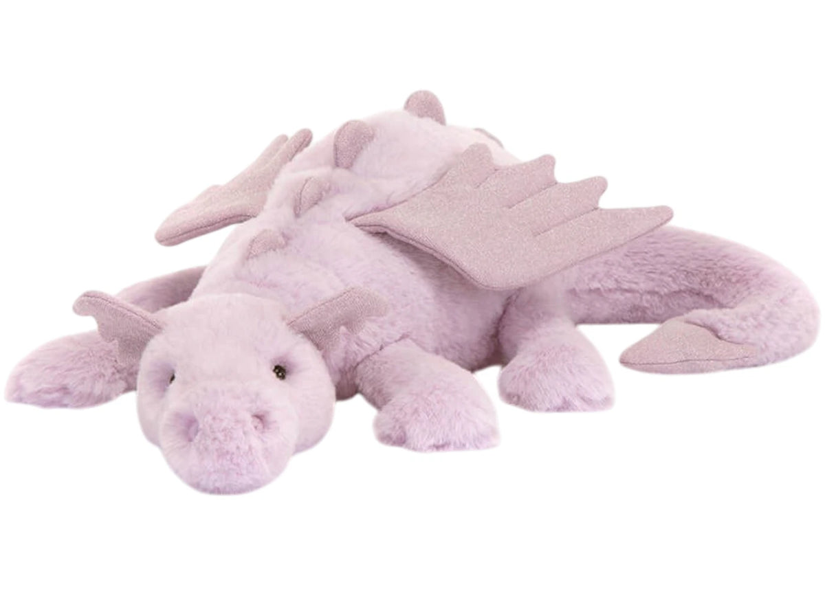 Plush Lavender Dragon Large -1