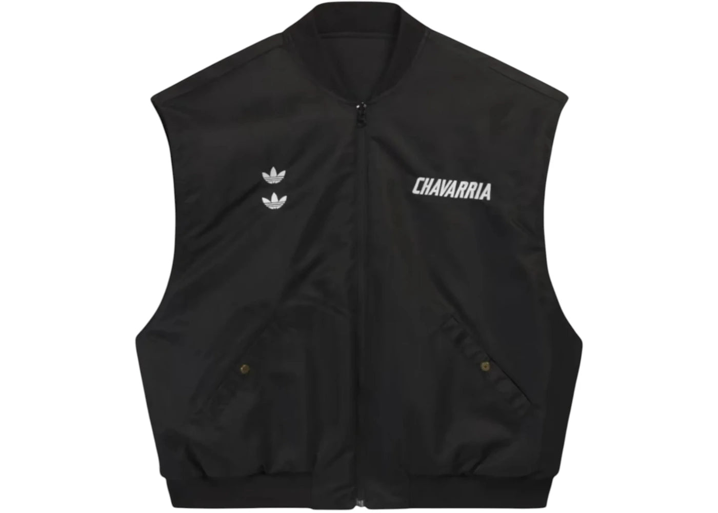 adidas x Willy Chavarria Padded Vest Black -1