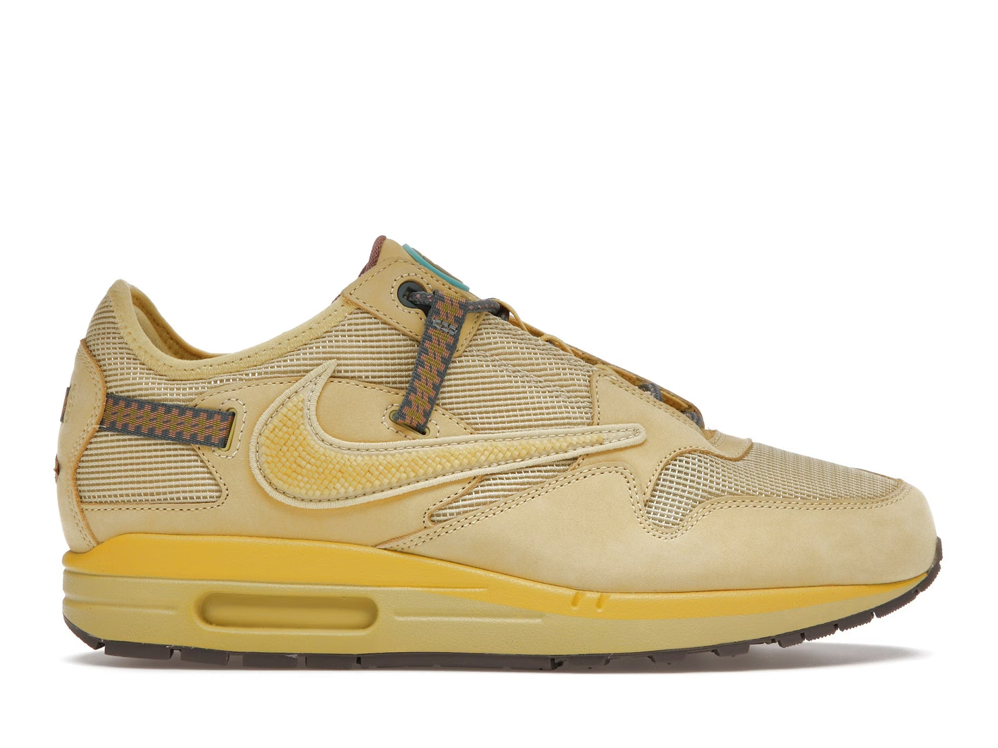 Air Max 1 Travis Scott Cactus Jack Saturn Oro