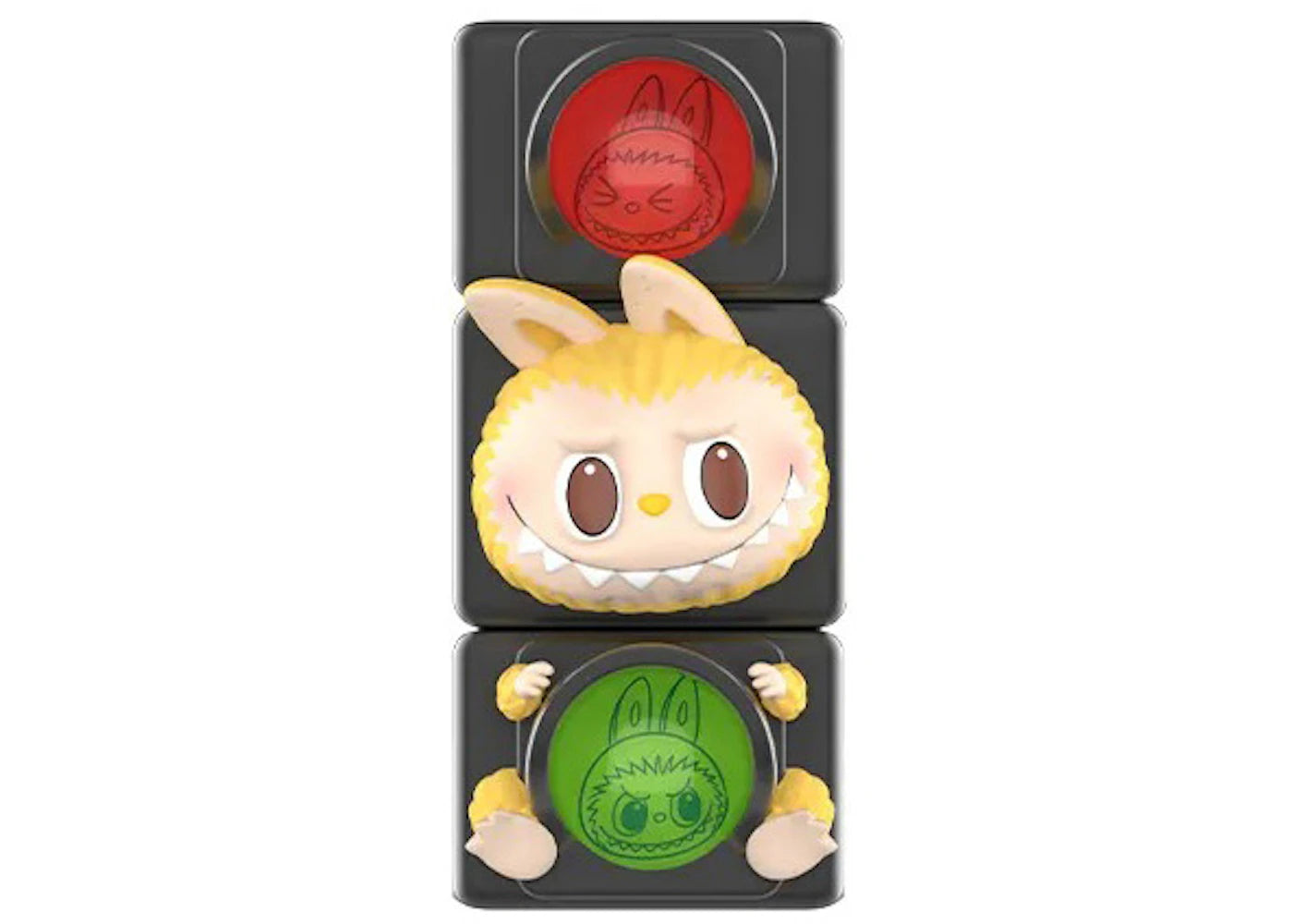 Pop Mart Labubu The Monsters Almost Hidden Series Traffic Light Figure -1