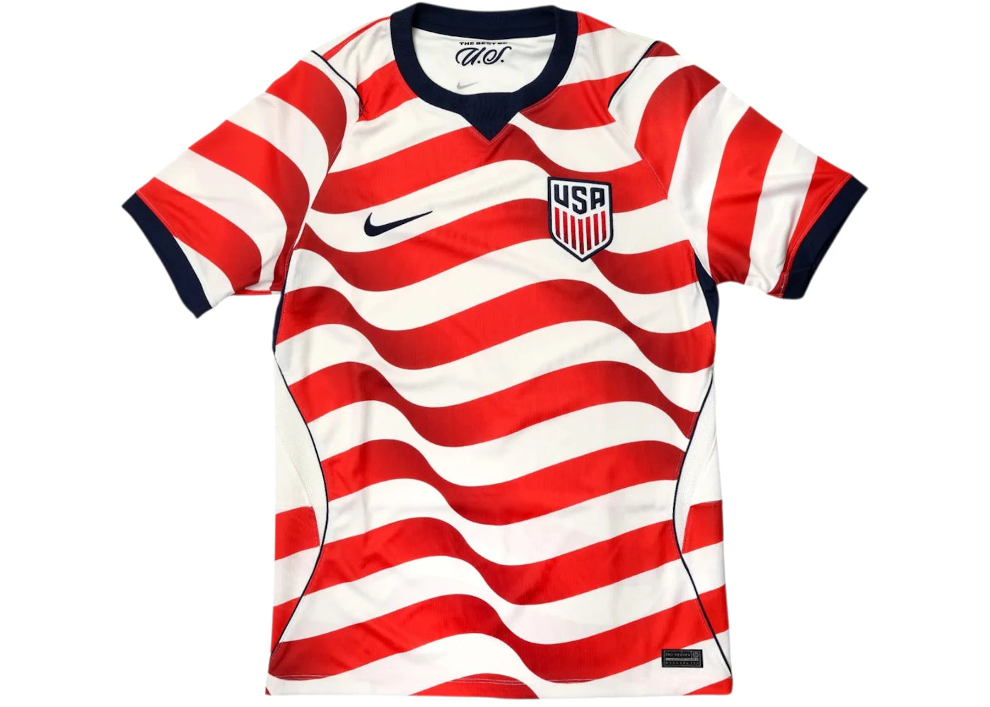 Nike USMNT 2026 Dri-Fit Stadium Home Replica Jersey Sail/Midnight Navy -1