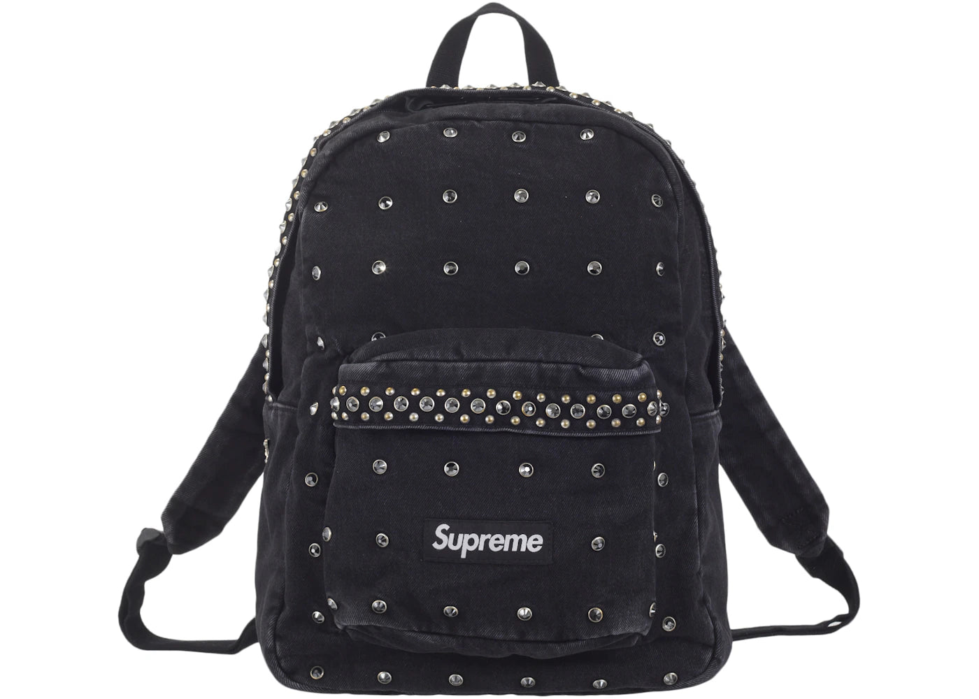 Supreme b.b. Simon Denim Backpack Black -1