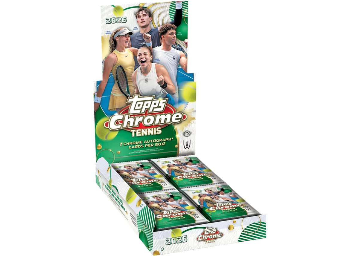 2026 Topps Chrome Tennis Hobby Box -1