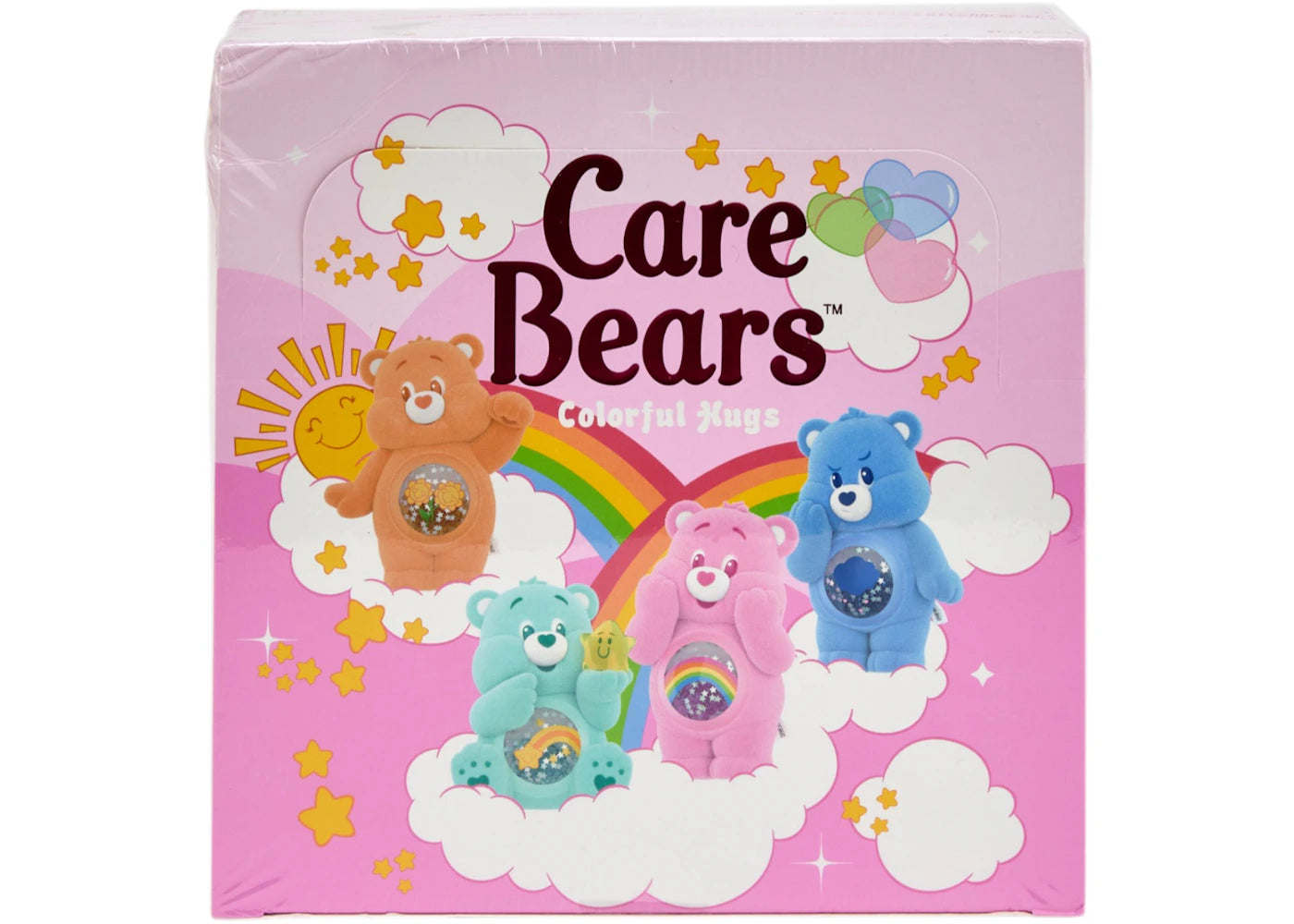 Pop Mart Care Bears Colorful Hugs Series Figures Sealed Case (9 Blind Box)-1