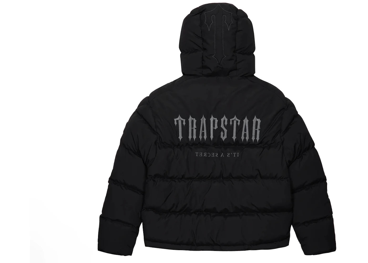 Trapstar Decoded 2.0 Hooded Puffer Jacket Black -1