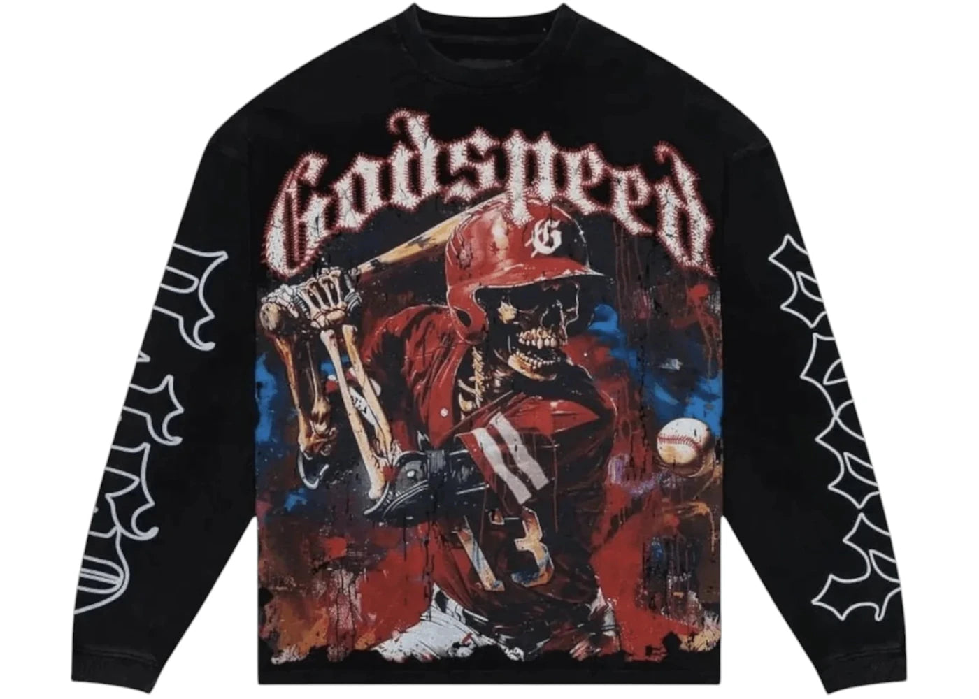 Godspeed Grand Slam L/S T-shirt Black -1