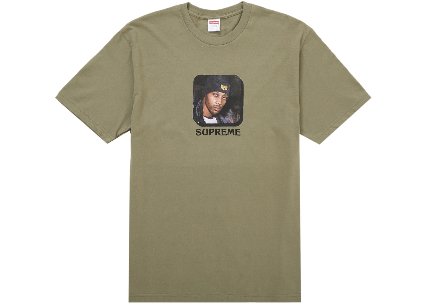 Supreme Wu-Tang Clan RZA Tee Light Olive -1