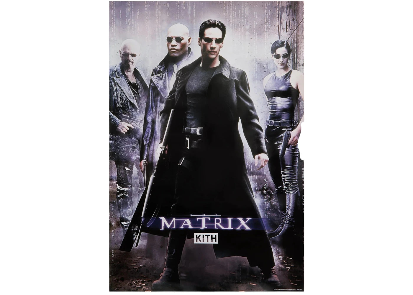 Kith x The Matrix Movie Poster Multicolor -1