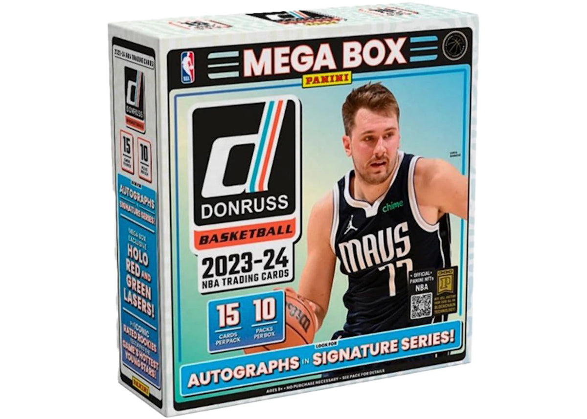 2023 Panini Donruss Basketball Mega Box (Red and Green Laser) -1