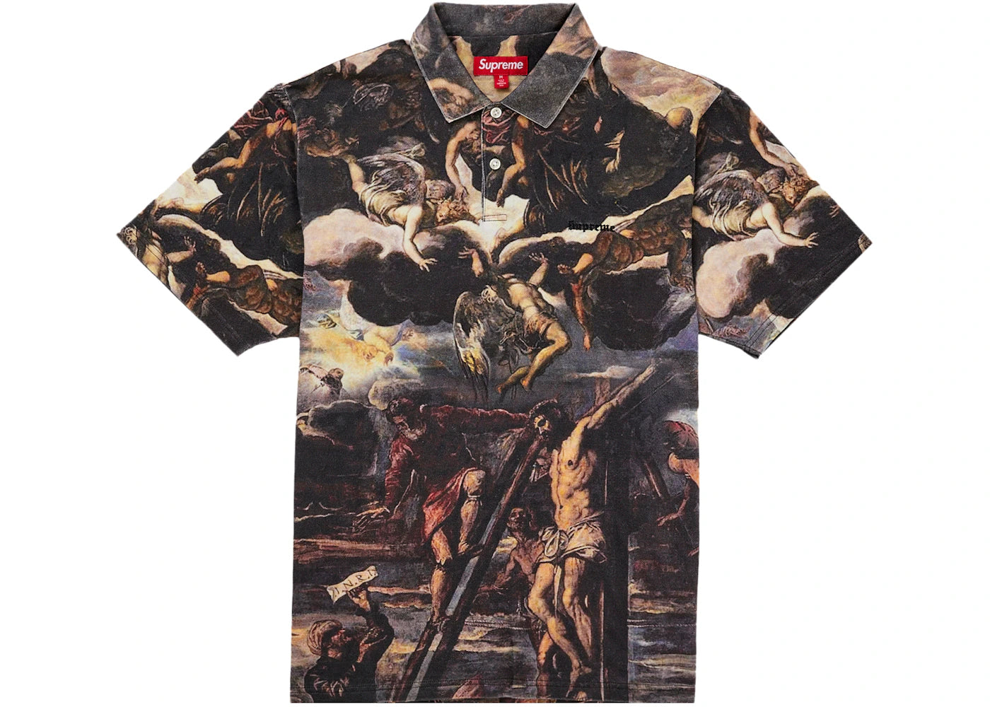 Supreme Crucifixion Polo Multicolor -1