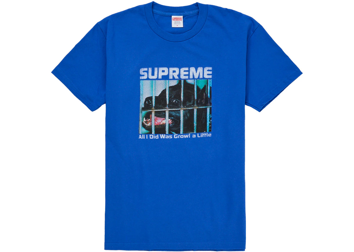 Supreme Growl Tee Royal -1
