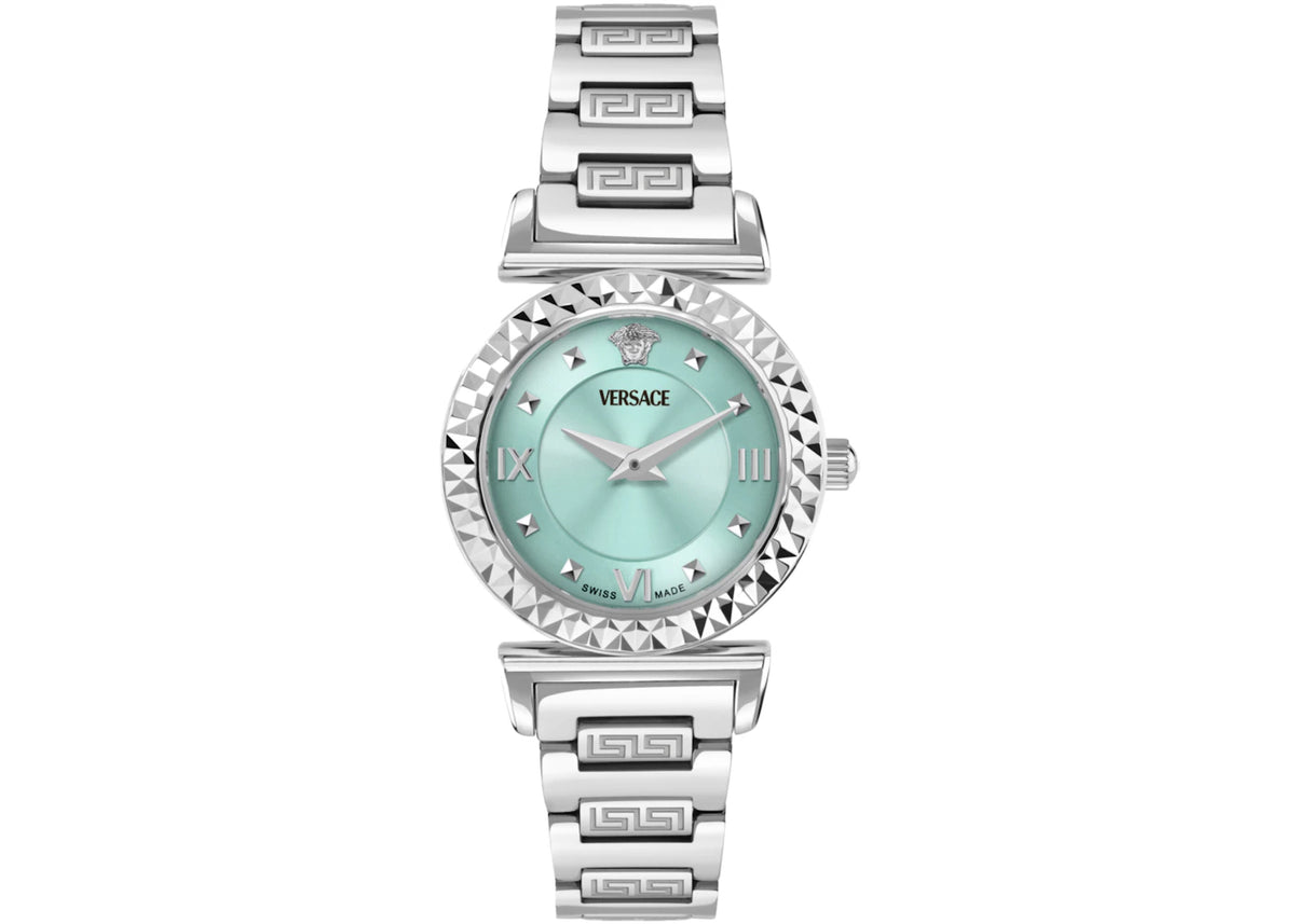 Versace Mini Vanity Bracelet Watch VEGFA0425 (Light Blue Sunray) -1