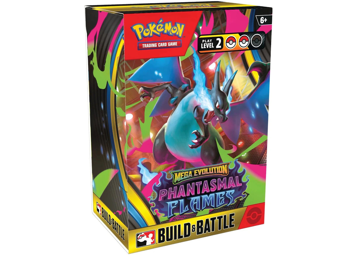 2025 Pokémon Mega Evolution Phantasmal Flames Build & Battle Box -1