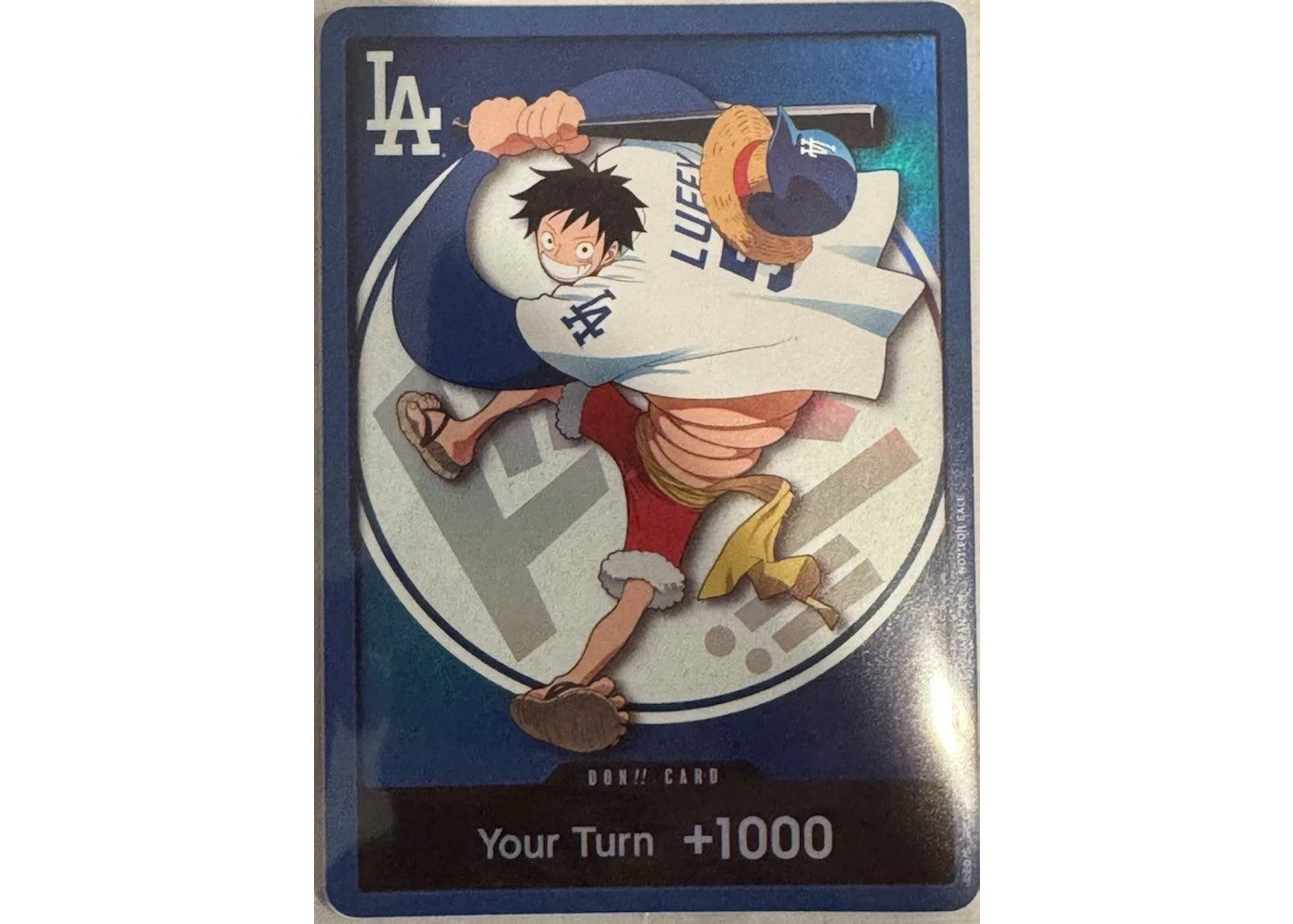 2026 One Piece LA Dodgers DON!! Promo Ungraded -1