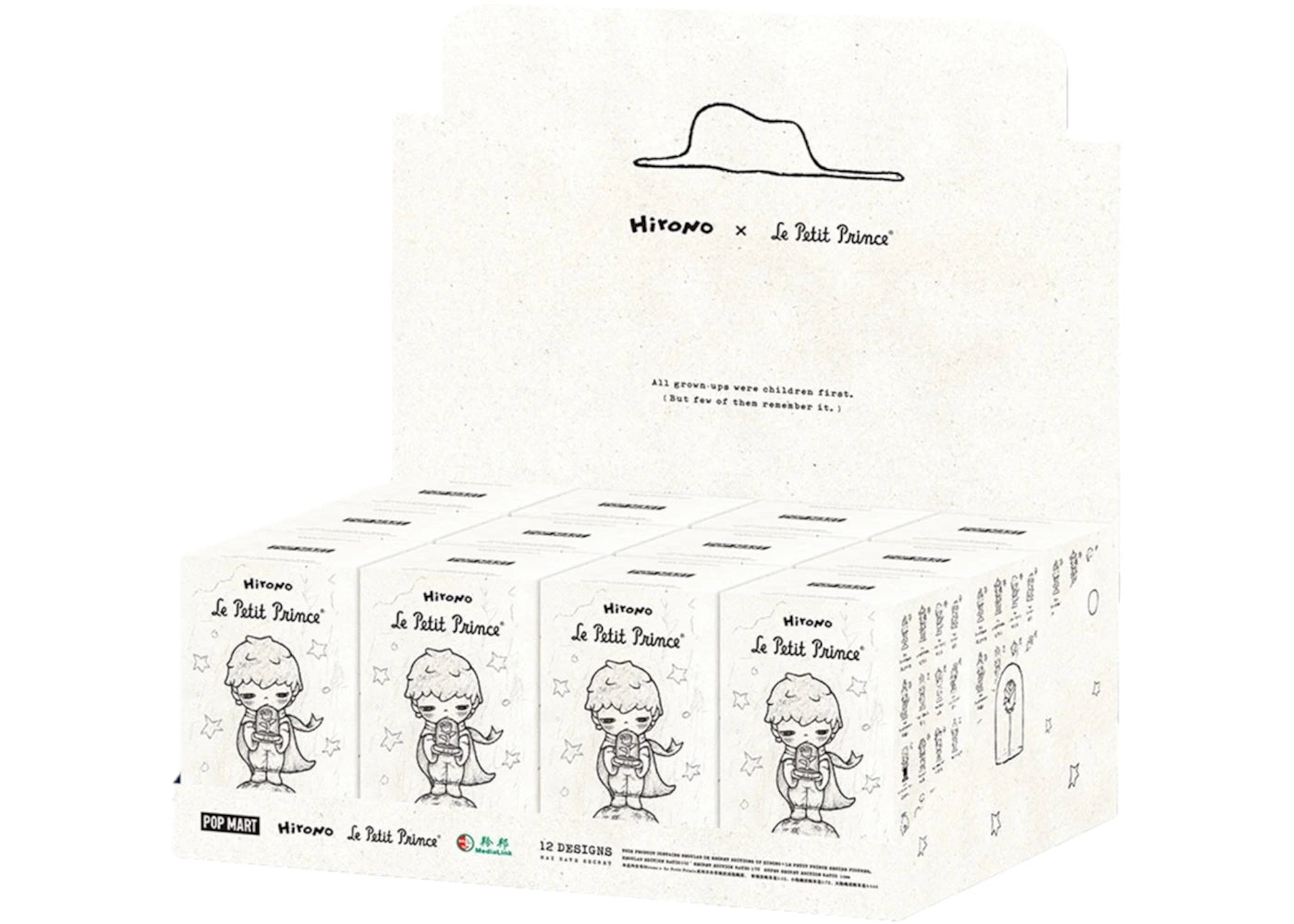 Pop Mart Hirono x Le Petit Prince Series Figures Sealed Case (12 Blind Box) -1