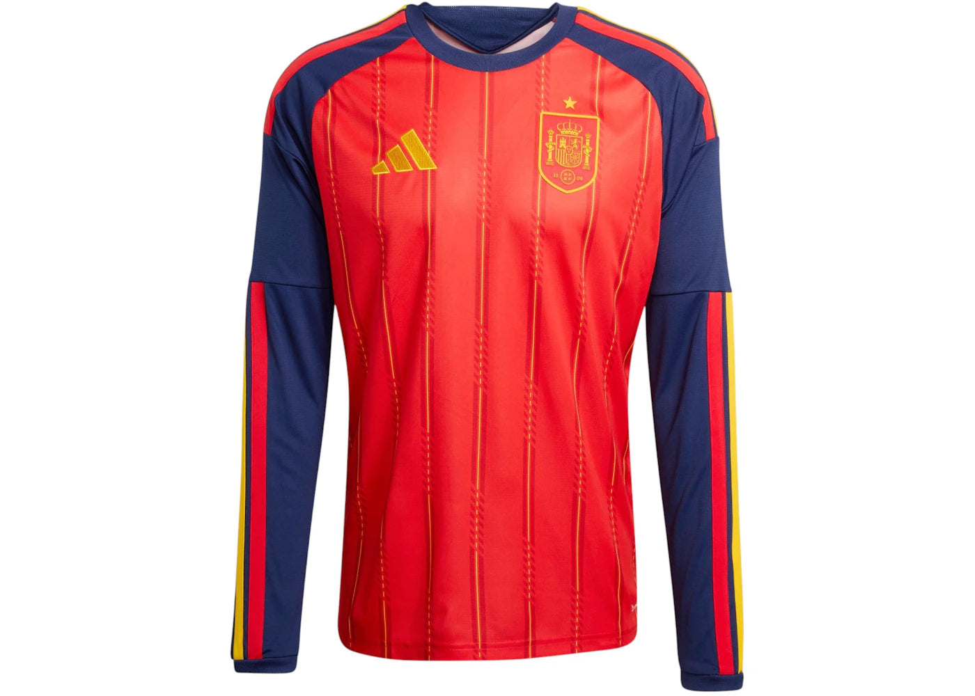adidas Spain 2026 Home Long Sleeve Jersey -1