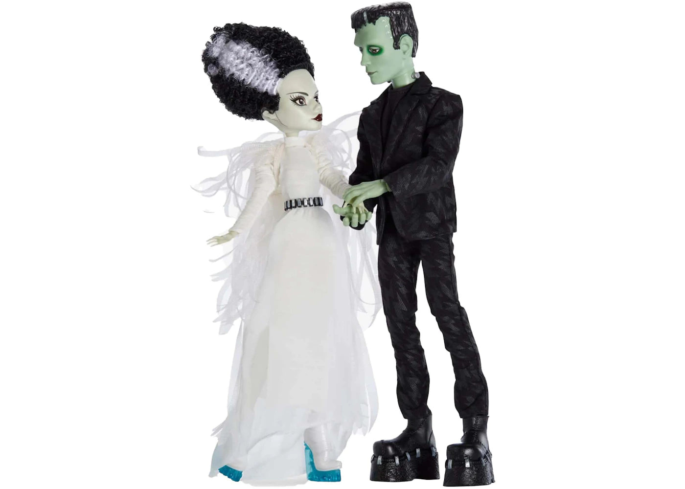 Mattel Monster High Frankenstein & Bride of Frankenstein Monster High Skullector Doll Set -1