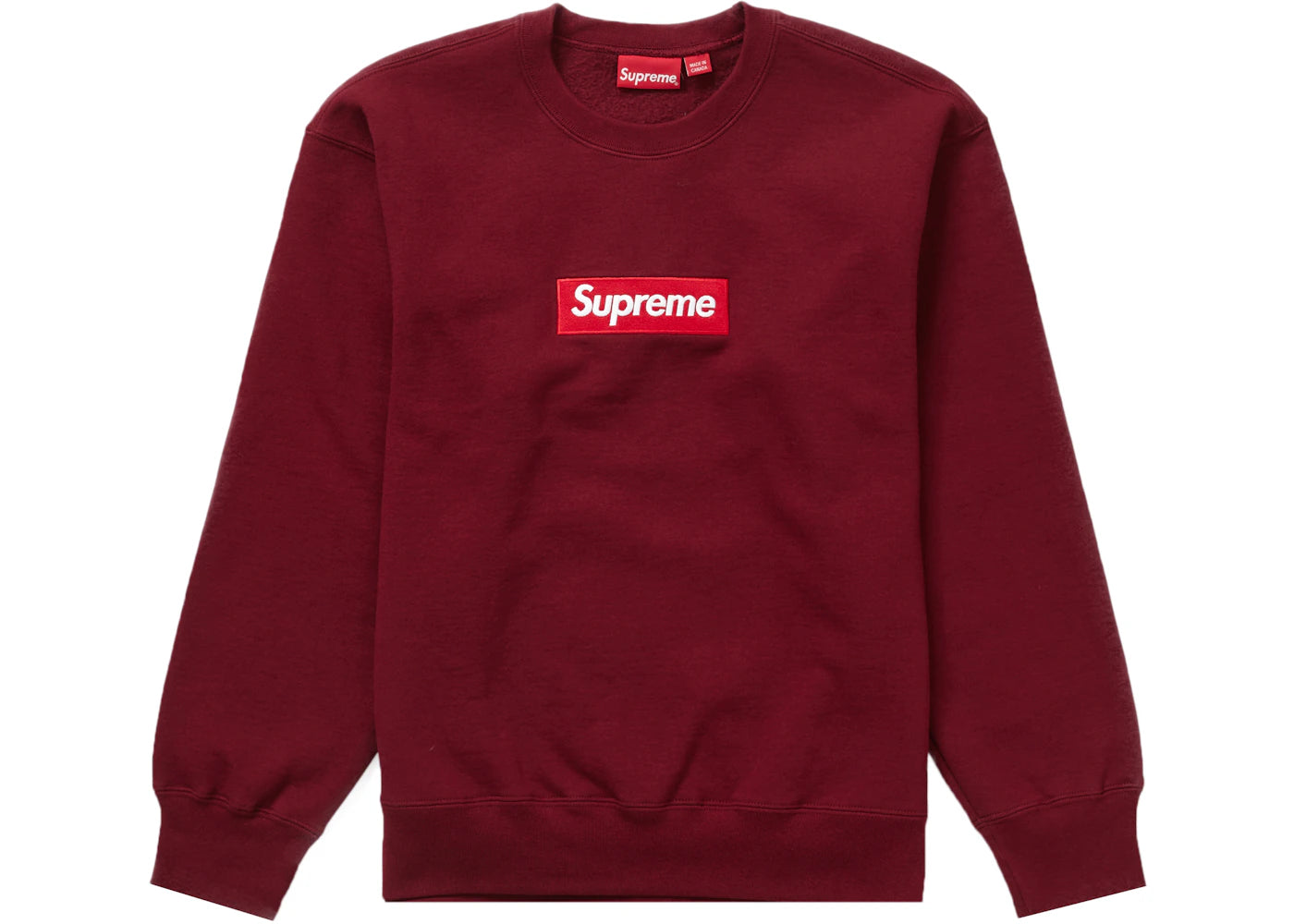 Supreme Box Logo Crewneck (FW22) Cardinal -1