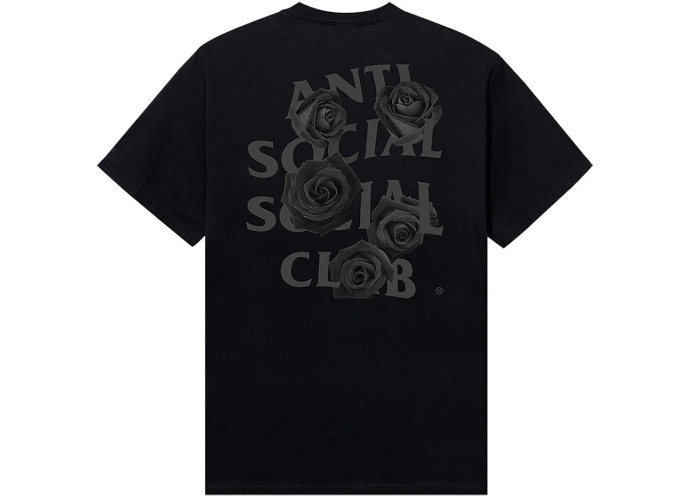 Anti Social Social Club Bat Emoji F&F Tee Royal/Black -1
