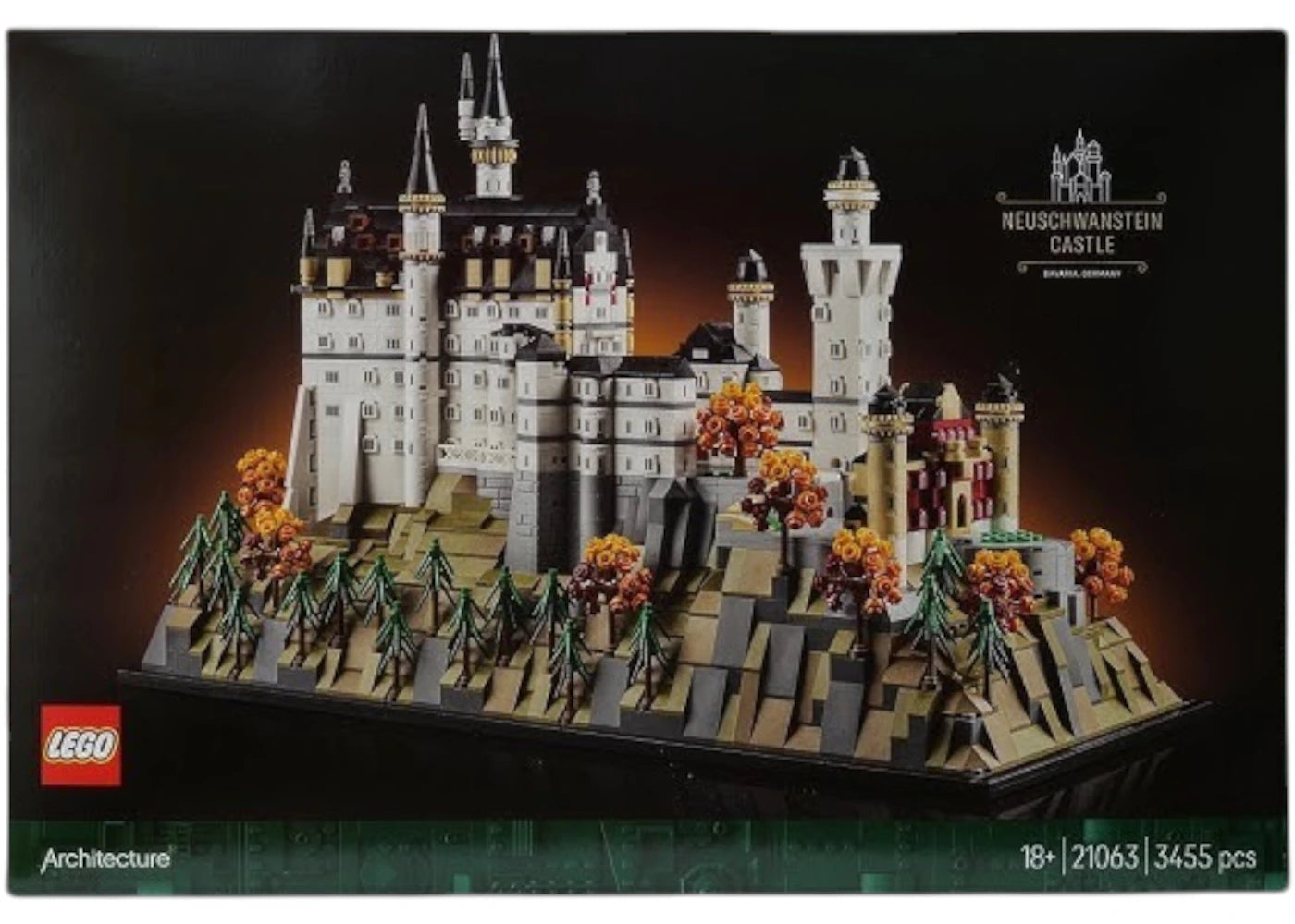 LEGO Architecture Neuschwanstein Castle Set 21063-1