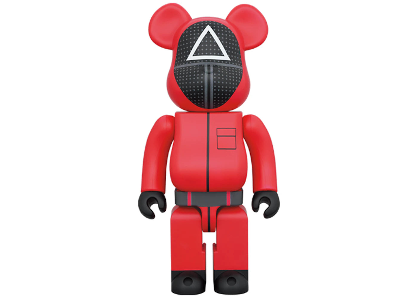 Bearbrick x Squid Game Guard (Triangle) 1000% -1