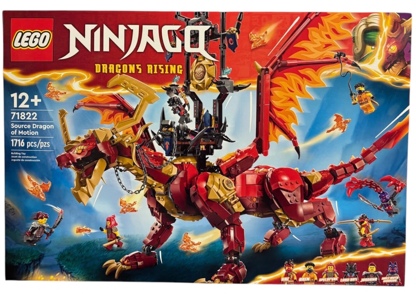 LEGO Ninjago Source Dragon of Motion Set 71822 -1