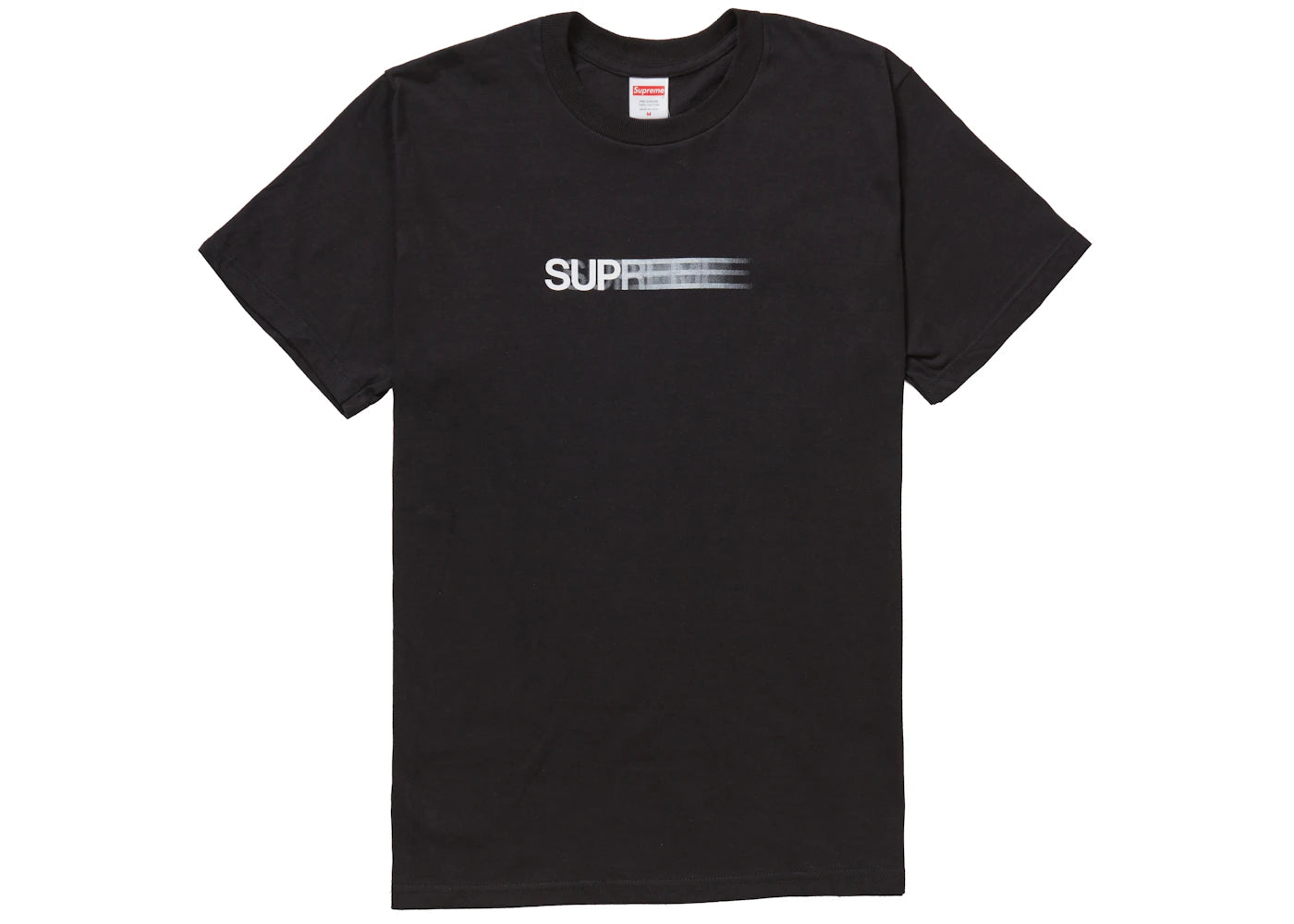 Supreme Motion Logo Tee Black -1