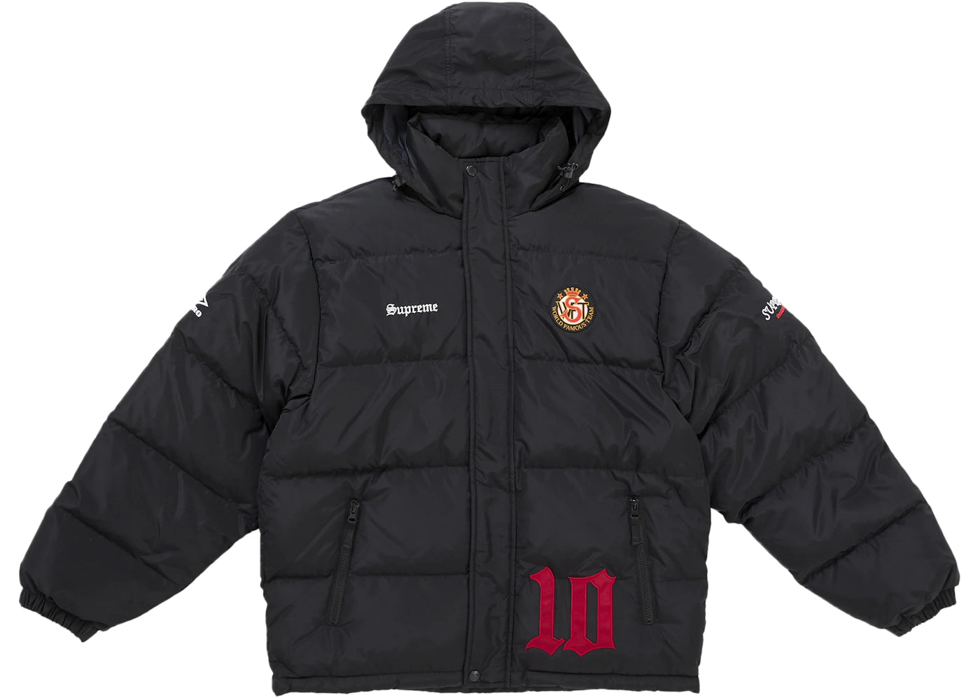 Supreme Umbro Down Puffer Jacket Black -1