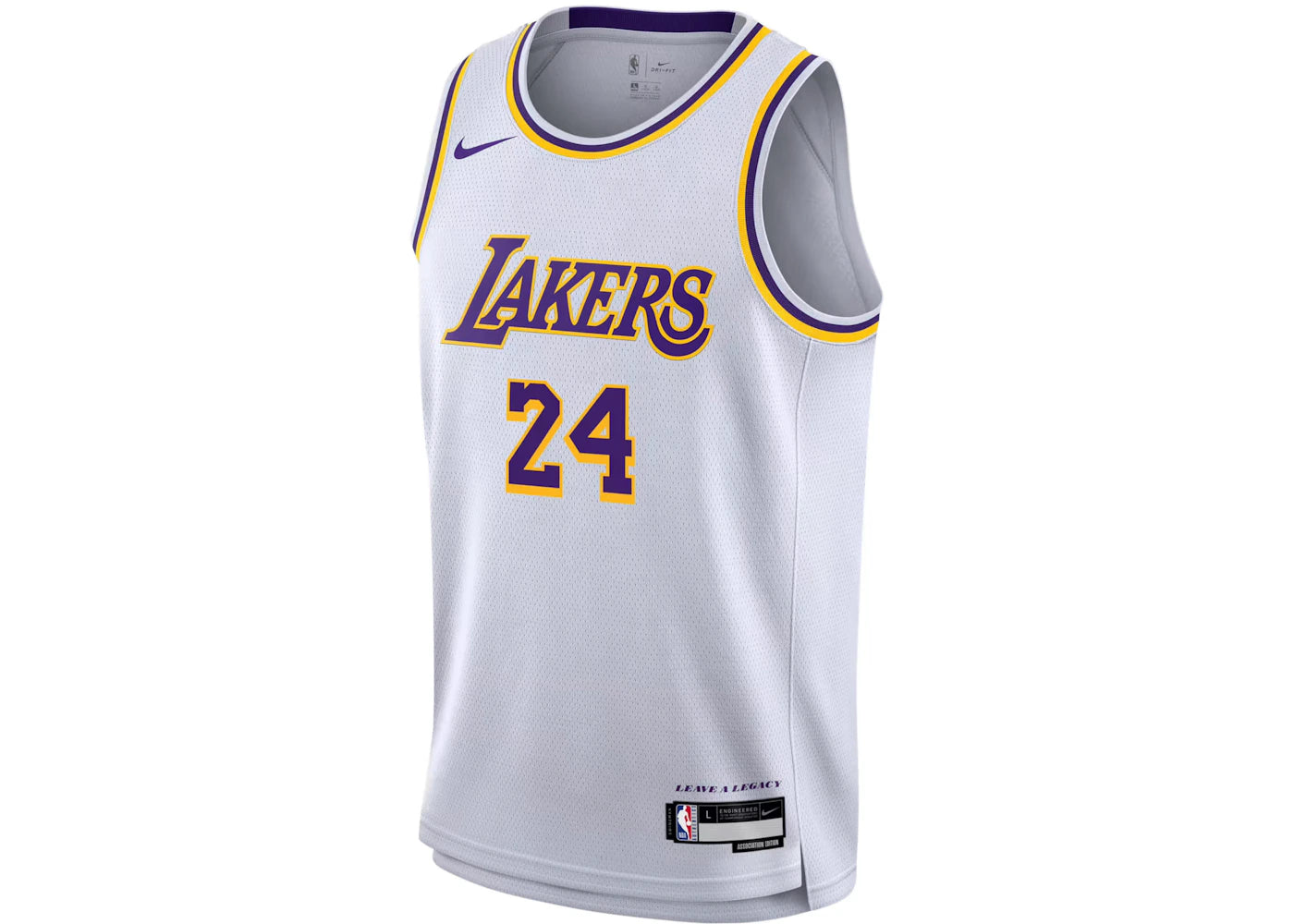 Nike Los Angeles Lakers Dri-FIT ADV Authentic Jersey White -1
