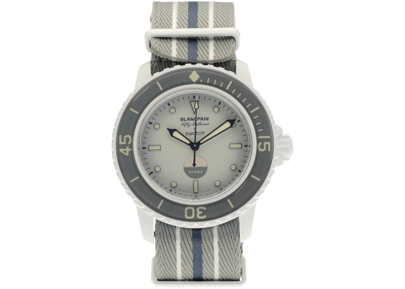 Blancpain x Swatch Scuba Fifty Fathoms Antarctic Ocean SO35S100 -1