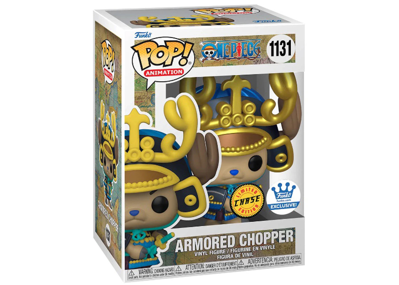 Funko Pop! Animation One Piece Armored Chopper Chase Edition Funko Shop Exclusive Figure #1131 -1