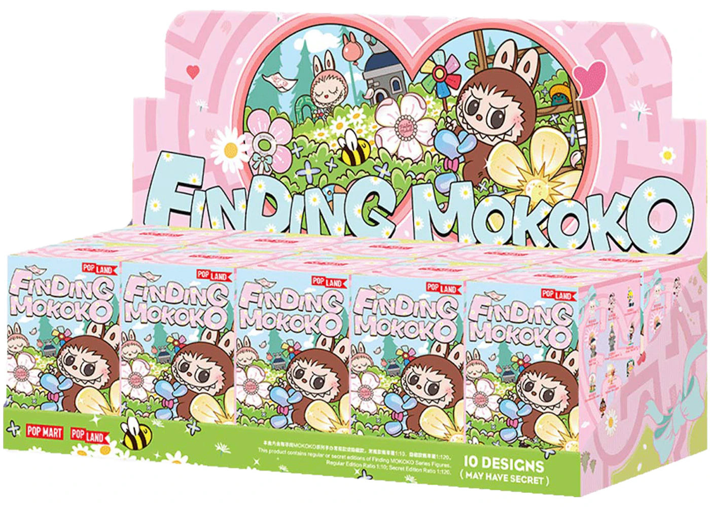Pop Mart Finding Mokoko Series Figures Sealed Case (10 Blind Box)-1