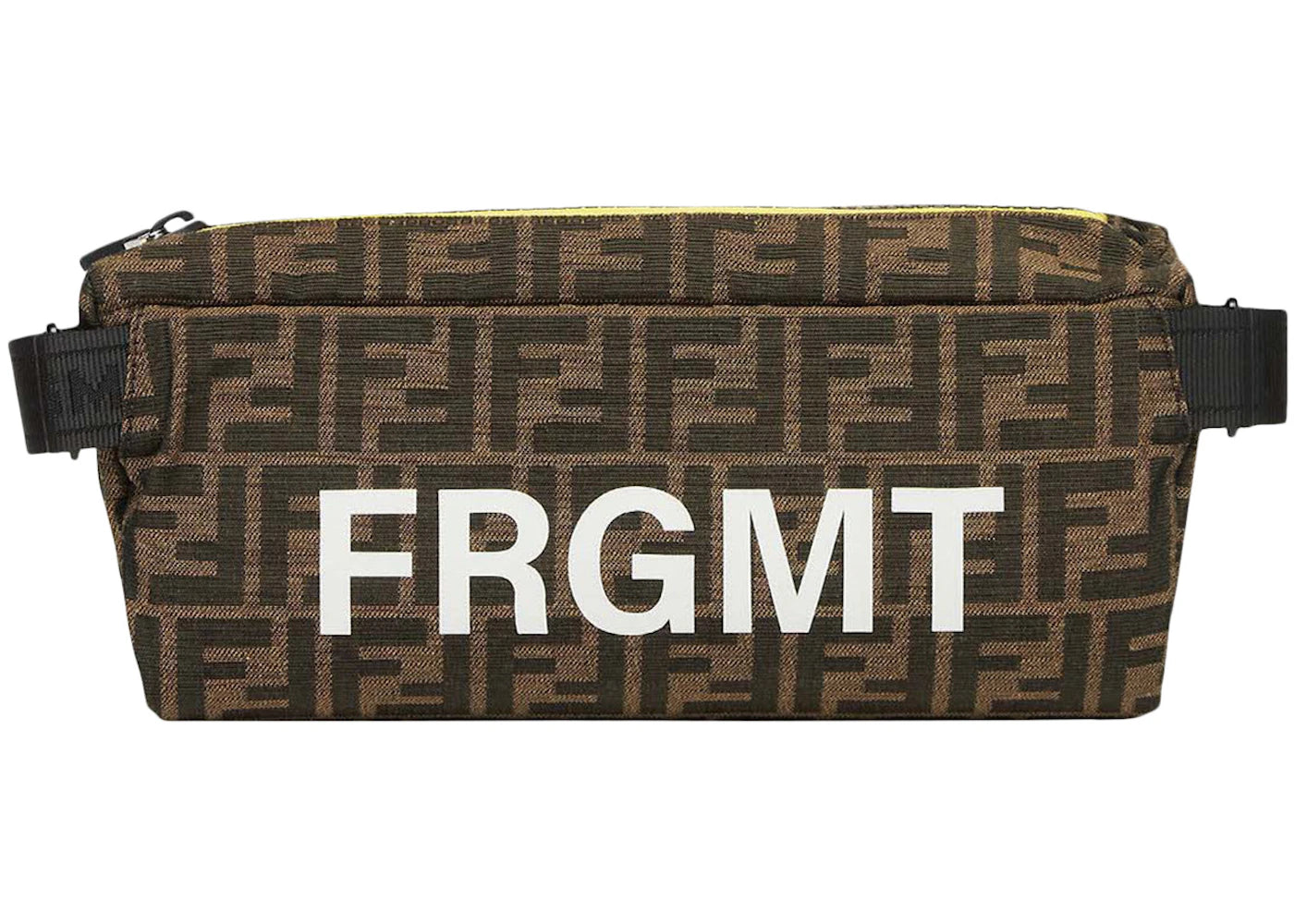 Fendi x FRGMT x Pokemon FF Fabric Belt Bag Brown -1