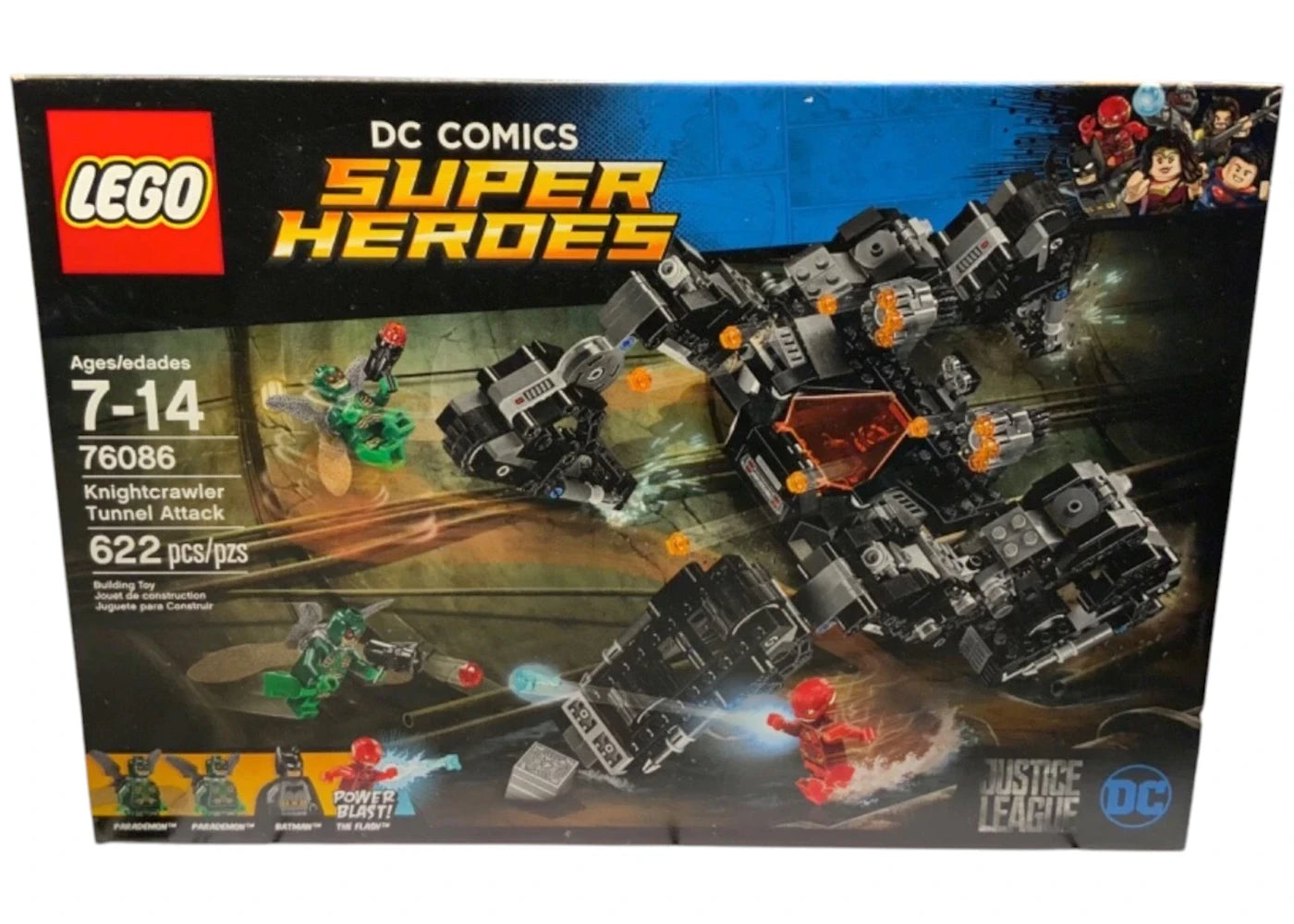 LEGO DC Comics Super Heroes Knightcrawler Tunnel Attack Set 76086 -1