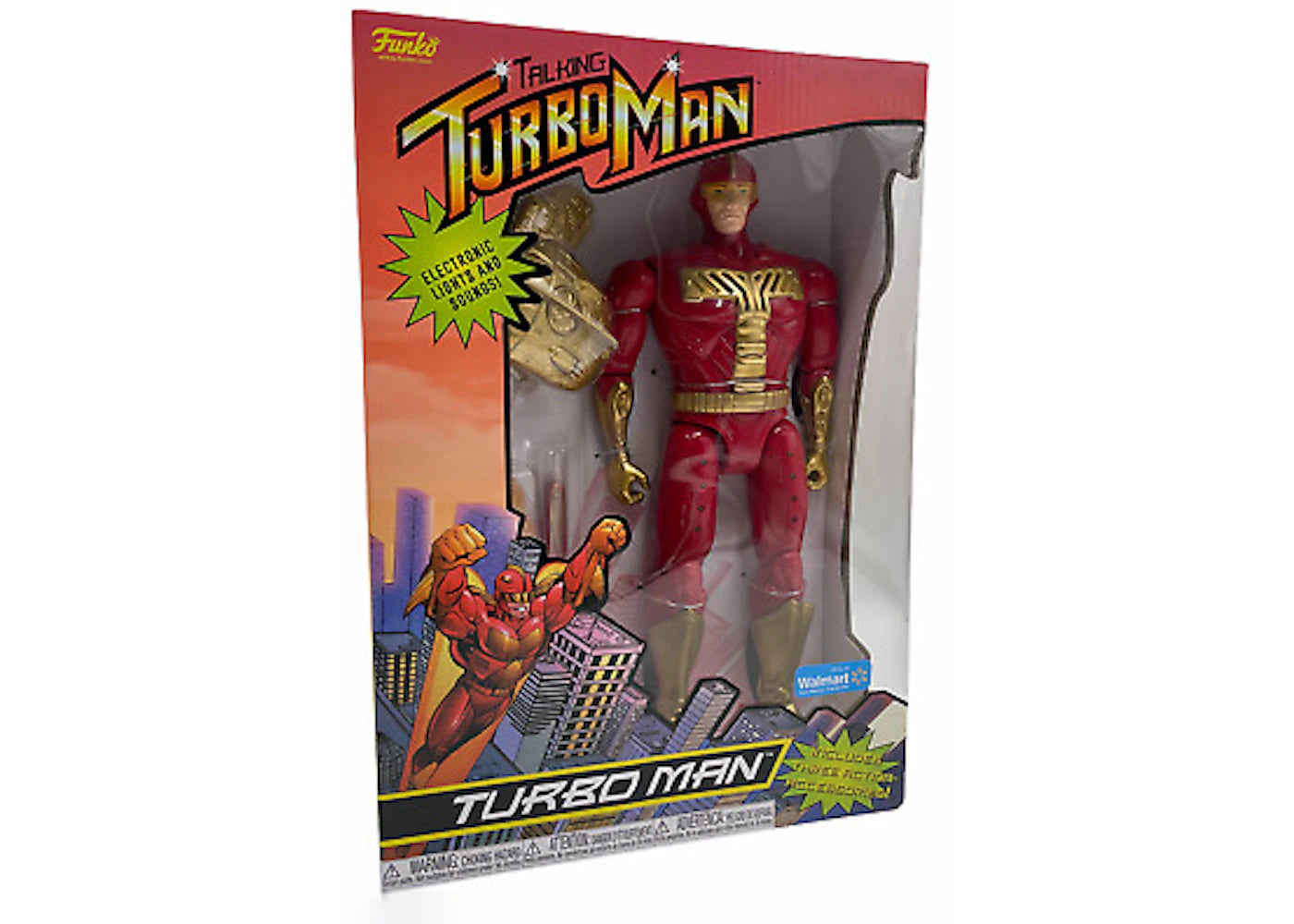 Talking Turbo Man Walmart Exclusive Action Figure -1