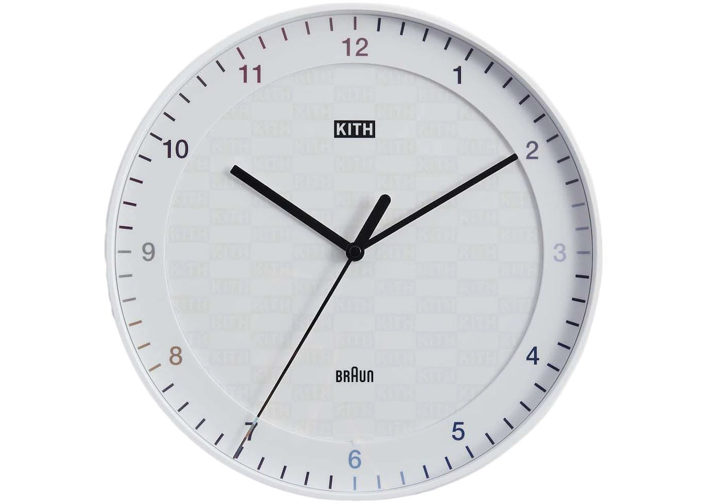 Kith for Braun BC17 Wall Clock White -1