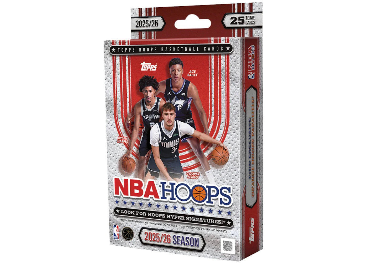 2025-2026 Topps Hoops Basketball Hanger Box -1