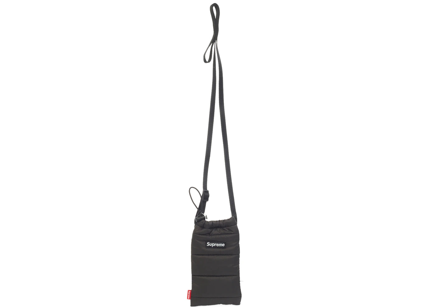 Supreme Puffer Neck Pouch Black -1