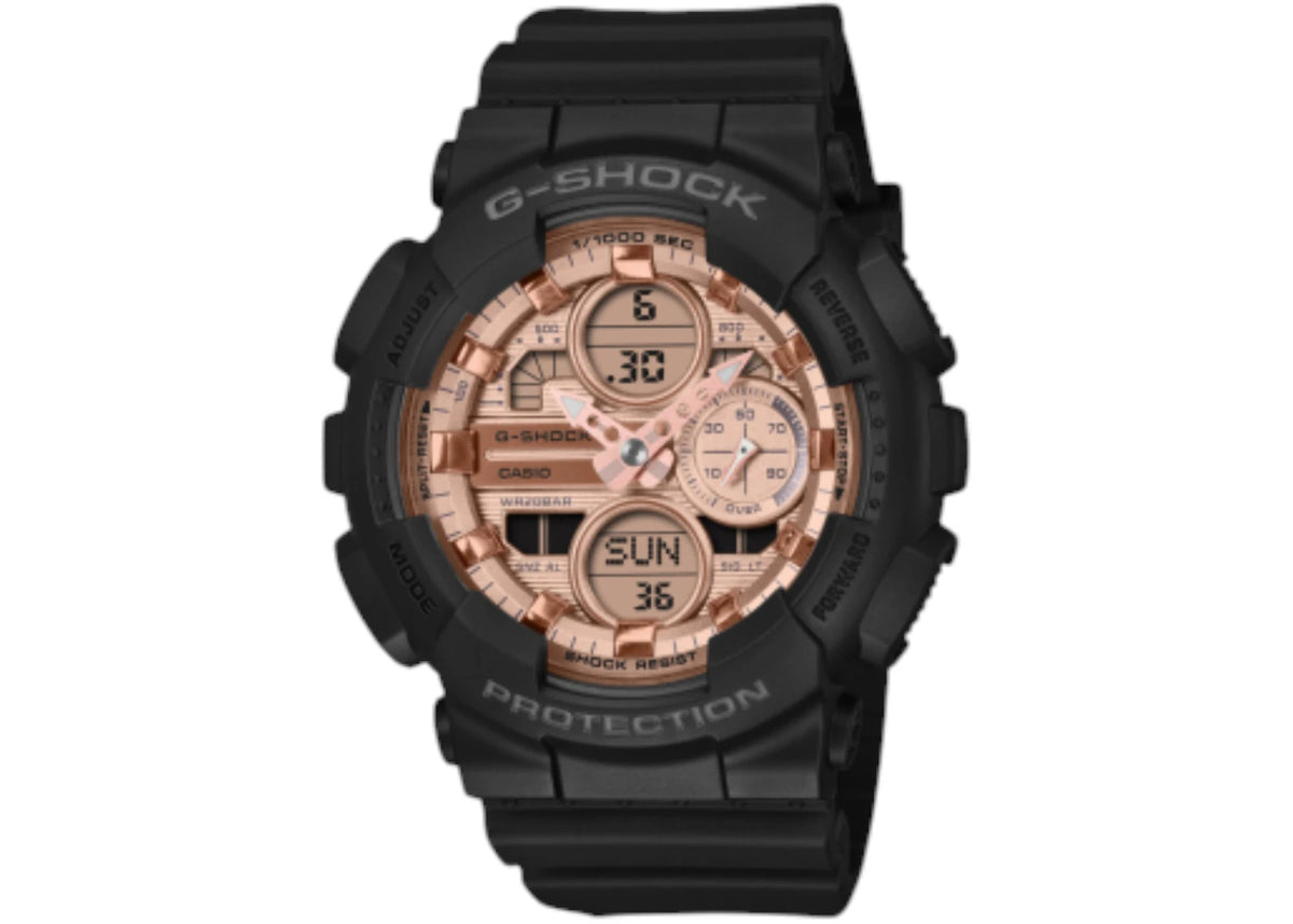 Casio Analog Digital GMA-S140PG-1A (Pink Gold) -1