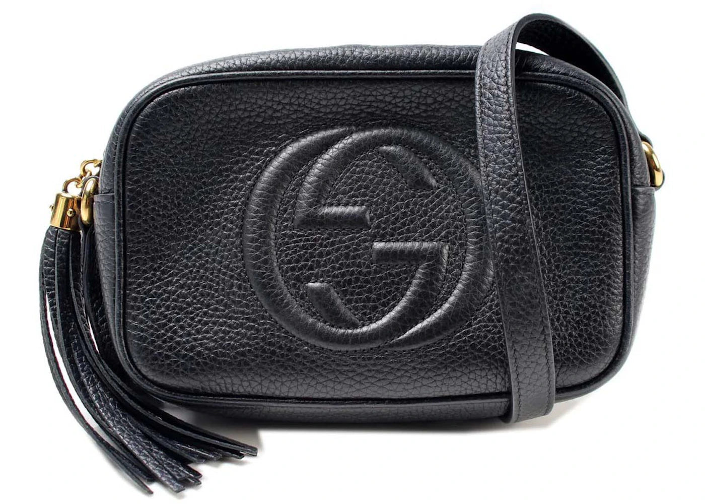 Gucci Soho Disco Leather Mini Black -1