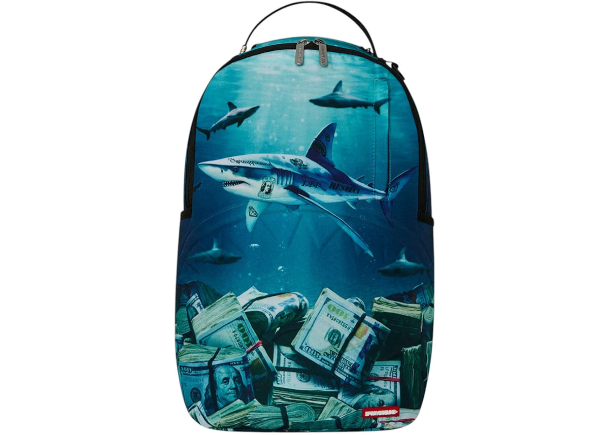 Sprayground Under Water Shark Backpack Multicolor -1