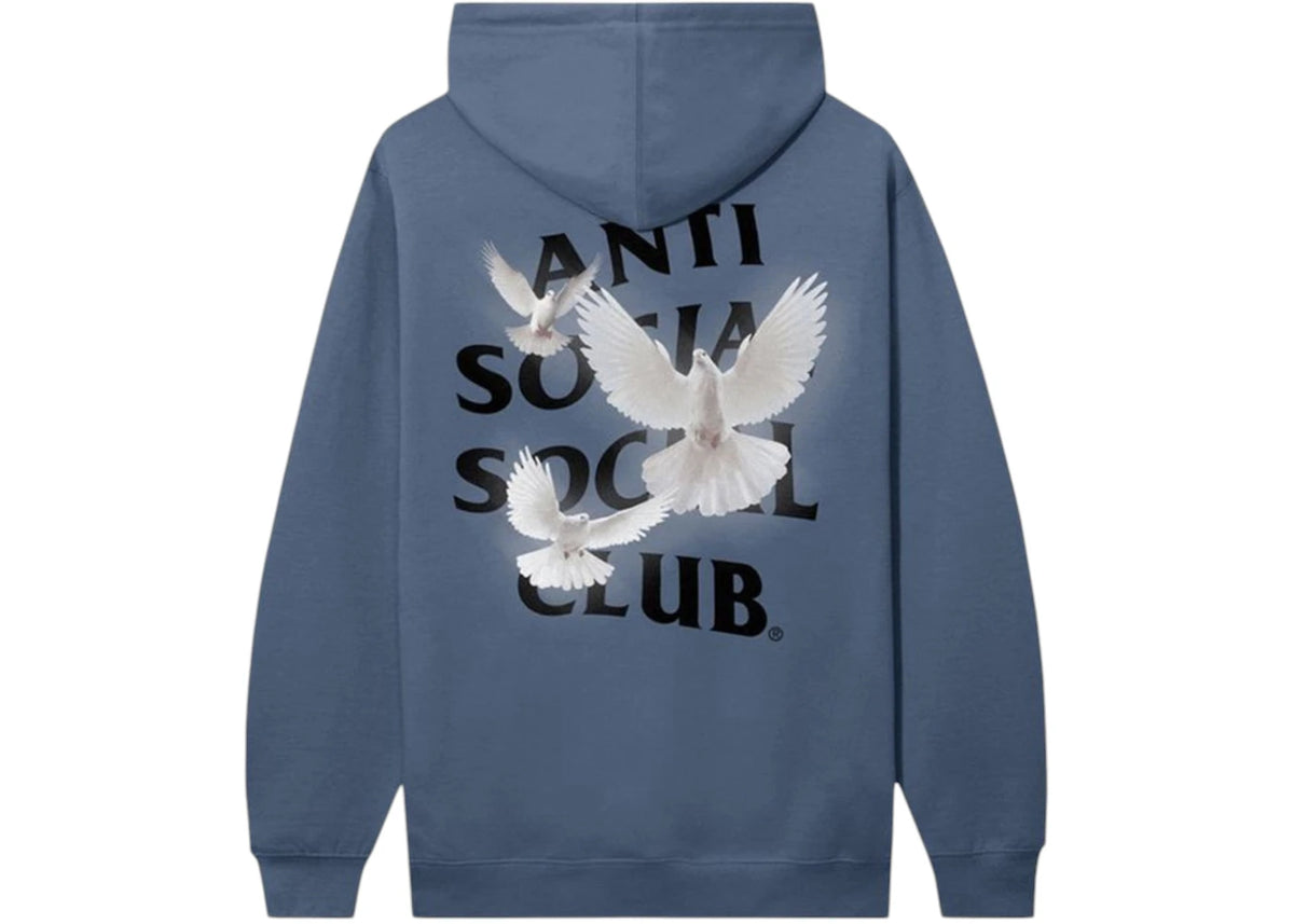 Anti Social Social Club Appreciate Life Hoodie Storm Blue -1