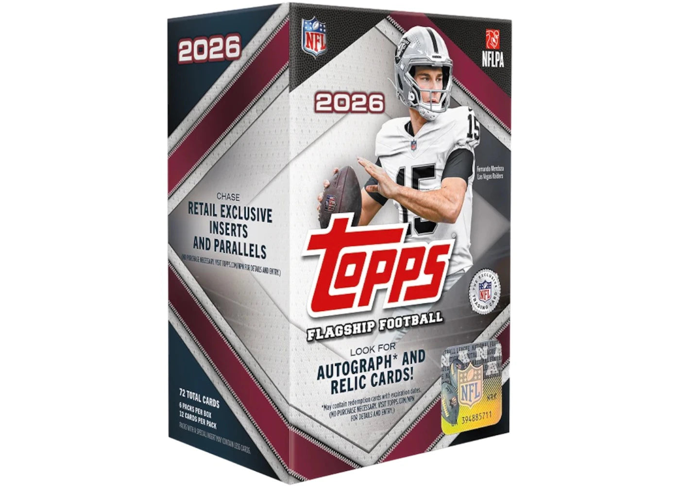 2026 Topps Flagship Football Value Box -1