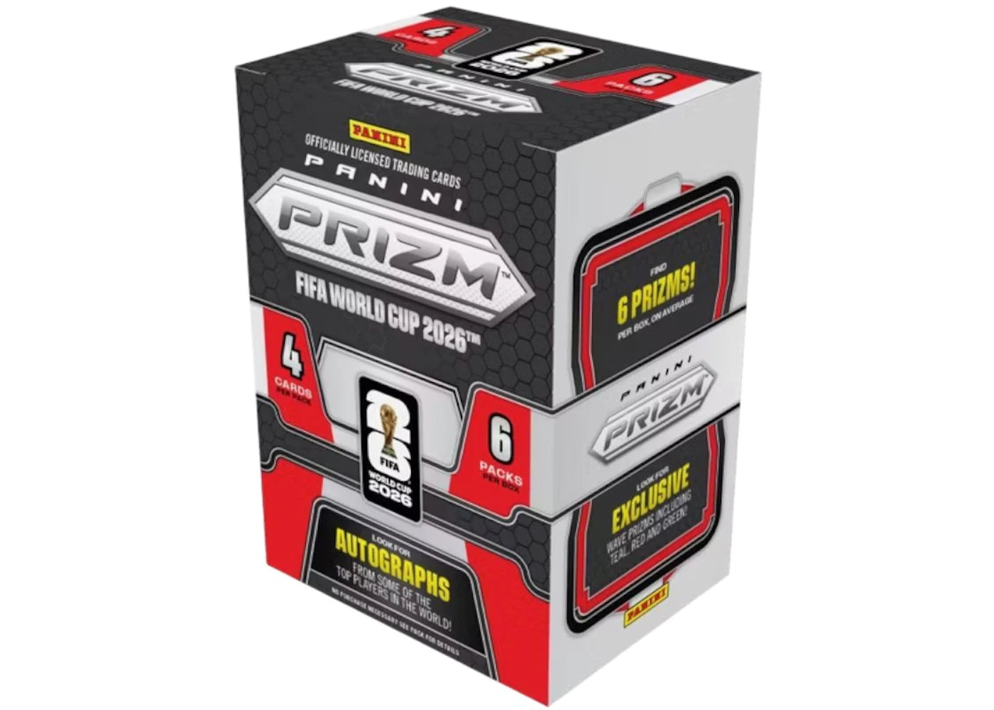 2026 Panini Prizm World Cup Soccer Blaster Box Target Exclusive (Red Parallels) -1