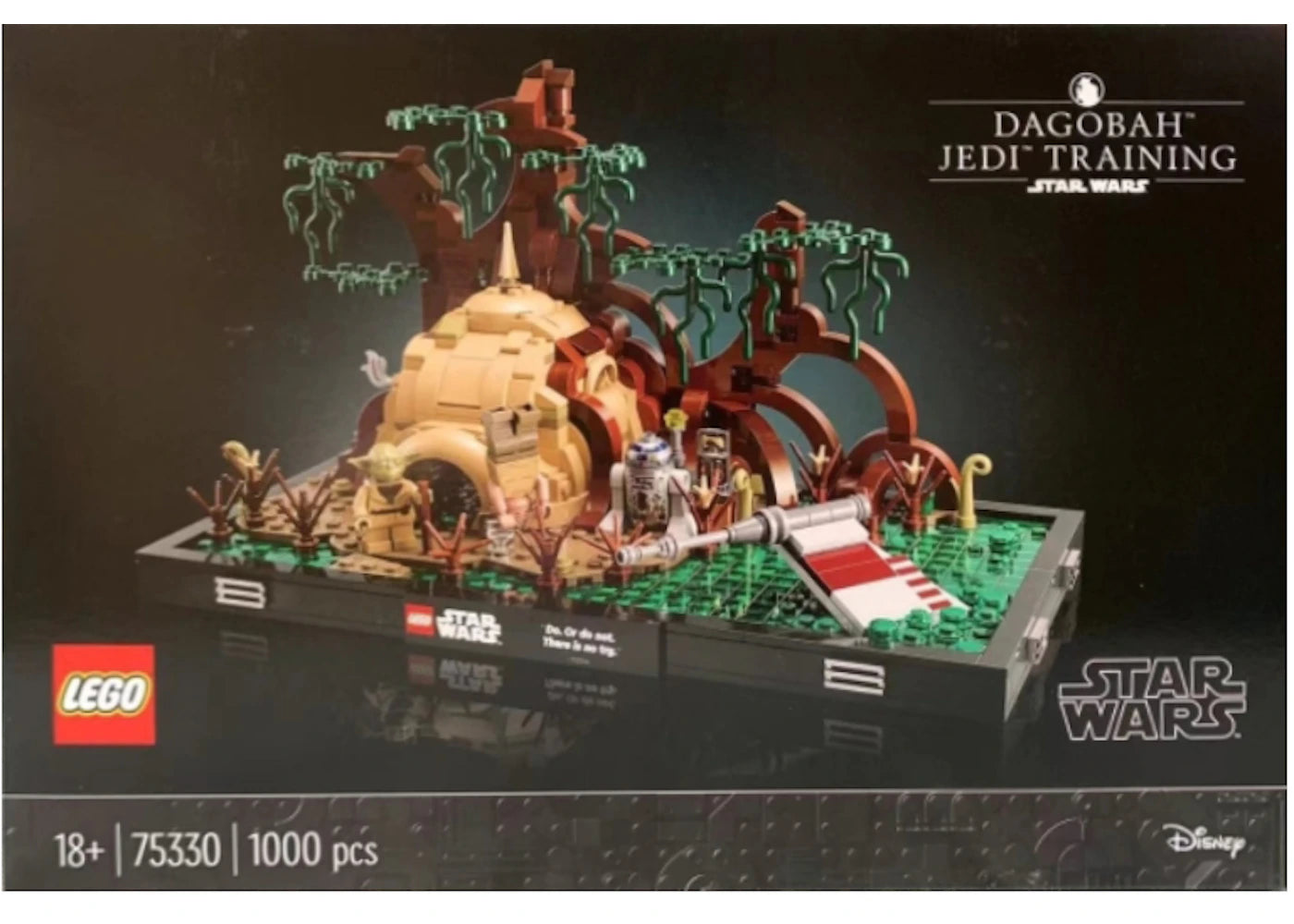 LEGO Star Wars Dagobah Jedi Training Diorama Set 75330 -1
